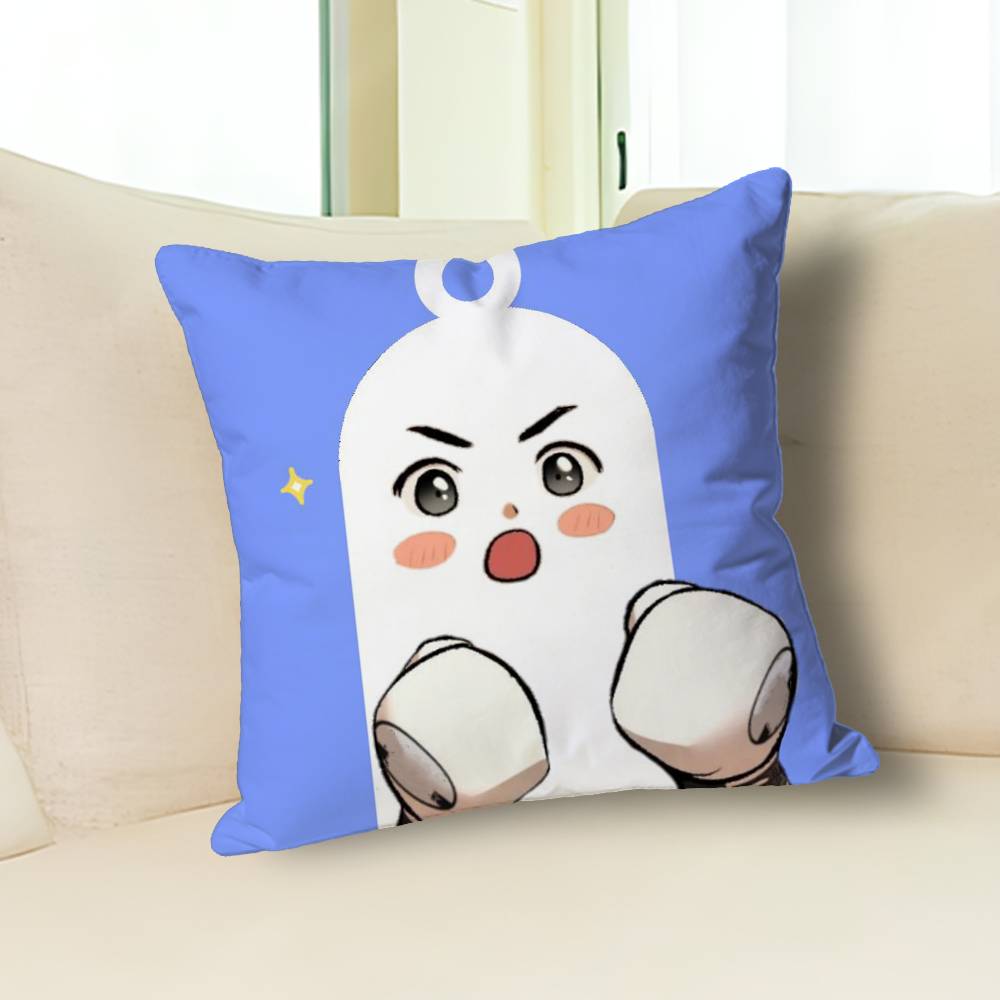 Lightsaber BL Manhwa Pillow Cases for Bedroom Living Room Sofa Home Decor Polyester Cushion Cover with Zipper