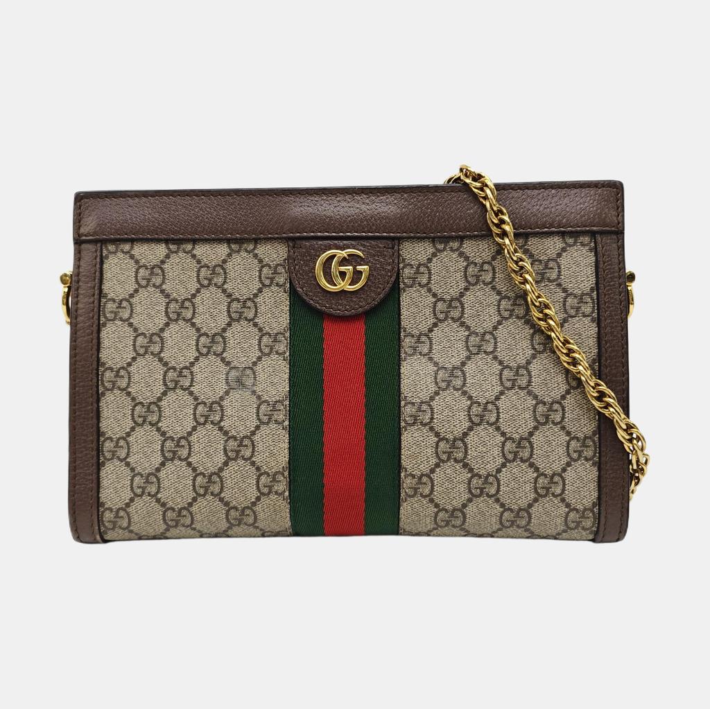 [Pre-Owned] Gucci Ophidia Small Shoulder Bag 'GG Supreme' - Very Good #11XMLAN