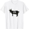 GOAT Le Meilleur de Tous les Temps 23 T-shirt de Basket-ball