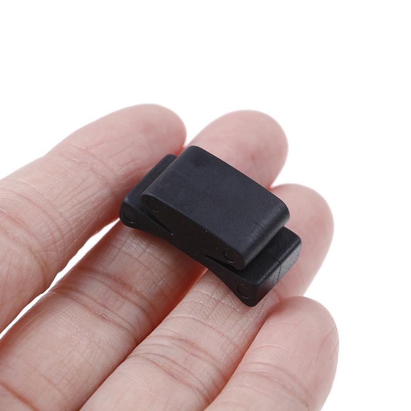 Süßes Gitarrenzubehör 1 Stück Schwarzer Gummi-Gitarrenplektrumhalter Zum Befestigen am Kopf