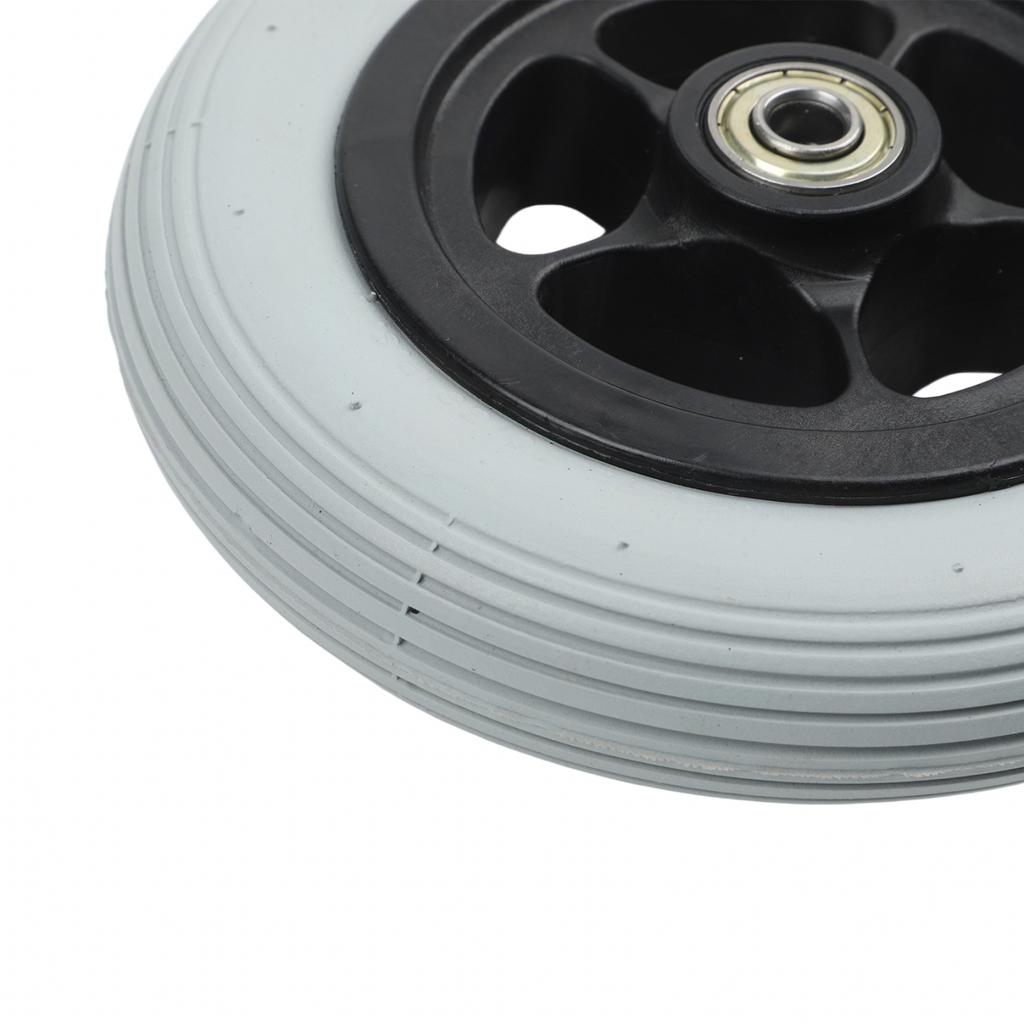 Roată Față 6 Inch Anvelopă Gri pentru Scaun cu Rotile Electric Ottobock Instalare Ușoară