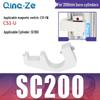 Zylinder SC CS1-F U mit Magnet schalterhalterung CMSG, Befestigungswinkel MBB und Zylinderzubehör D-A93 SU.