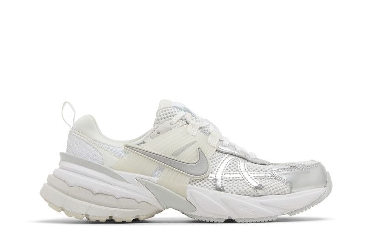 Women's Sneakers Nike V2K Run Metallic Silver White (Women's) Metallic Silver/White