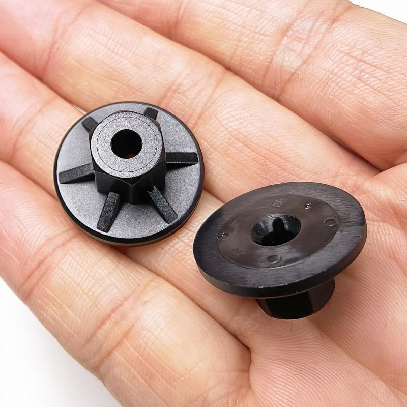 10PCS Auto Parts Fender Wheel Nut Clip OE Quality Nylon Black For VW Sagitar Golf Passat Tiguan Touareg