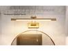 Wantu LED Adjustable American-Style Vanity Light: Waterproof Bathroom Mirror Makeup Fill Light with Swing Arm
