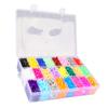 24 Color Fuse Beads Set 5mm Fuse Beading Kit with Pegboards Set Art Crafts Toys for Kids