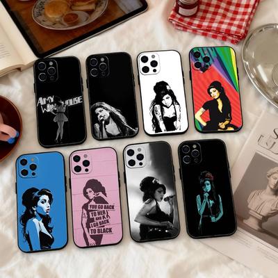 Amy W-Winehouse   Phone Case Silicone Soft For IPhone 17 16 15 14 13 12 11 X XR Plus Pro Max Plus