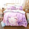 D4DJ All Mix Bedding Set Single Twin Full Queen King Size Bed Set Adult Kid Bedroom Duvetcover Sets Anime Parure De Lit Bed