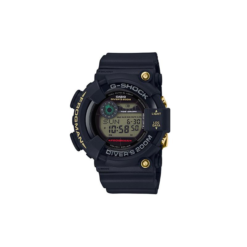 

Casio CASIOG-SHOCK waterproof and anti-fall solar sports diving quartz movement resin strap Japanese and Korean watch men s watch black GF-8235D-1 чорний