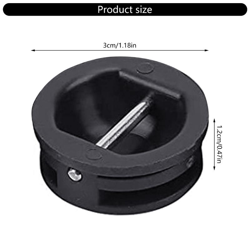 2 szt. Kubek do leasha deski surfingowej Część zamienna do sportów wodnych Korek do leasha surfingowego Korek do leasha deski surfingowej z prętem ze stali nierdzewnej