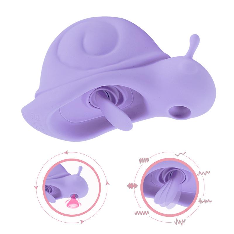 Snail Sucking and Jumping Egg Female Masturbator, Tongue Licking and Vibration, Three In One Suction Yin Second Trend, Fun Toy