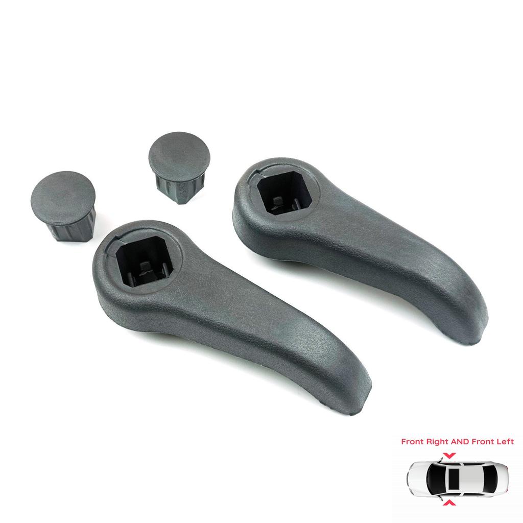EDP619-1 2 Pieces Seat Handle Adjustment Grip Lever 7701209658 Front for Renault Clio MK2 Twingo MK1
