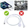 3 In 1 Fast Charging Cable Cord For Watch Smartphones MicroUSB Type C Charger Cable Magnetic Watch Charging Dock