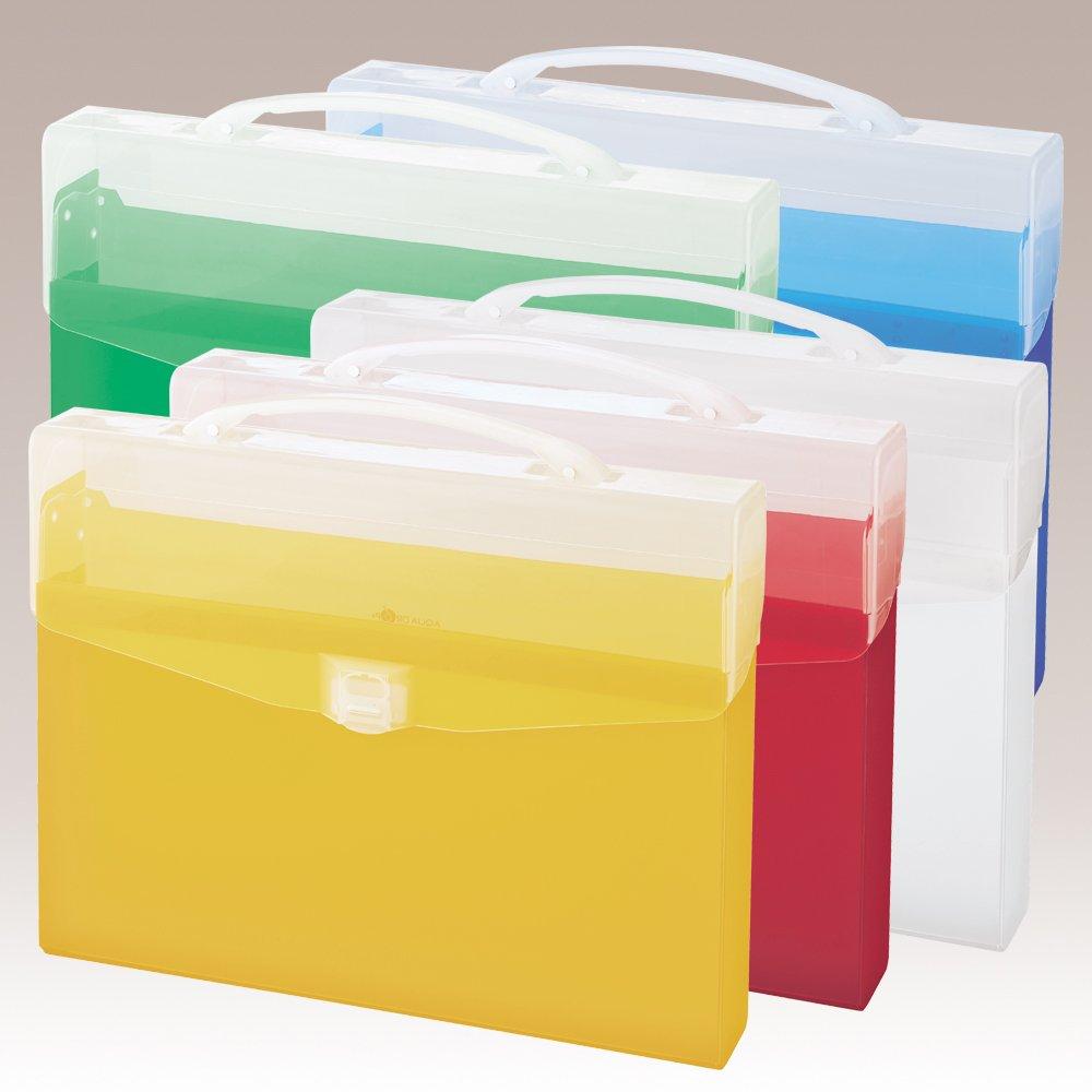 LIHIT LAB Congress Bag File Case A4 Blue A5007-8