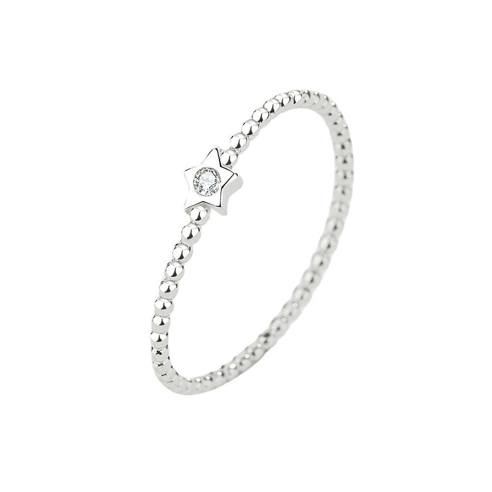 

POMOiii японское кольцо Love с бриллиантами для женщин и девочек, оптовая продажа из стерлингового серебра