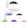 Weatherproof Plant Shade Umbrella Detachable Garden Umbrella Shade  Flower Beds