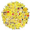 10/30/50pcs Funny Cartoon Pikachu Stickers Cute Anime  Decals Waterproof DIY Suitcase Notebook Phone Car Graffiti Sticker