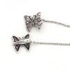 Elegant Antique Bowknot Sweater Shawl Clips Cardigan Dresses Clip Shirt Collar Clip with Metal Chain for Women Girls