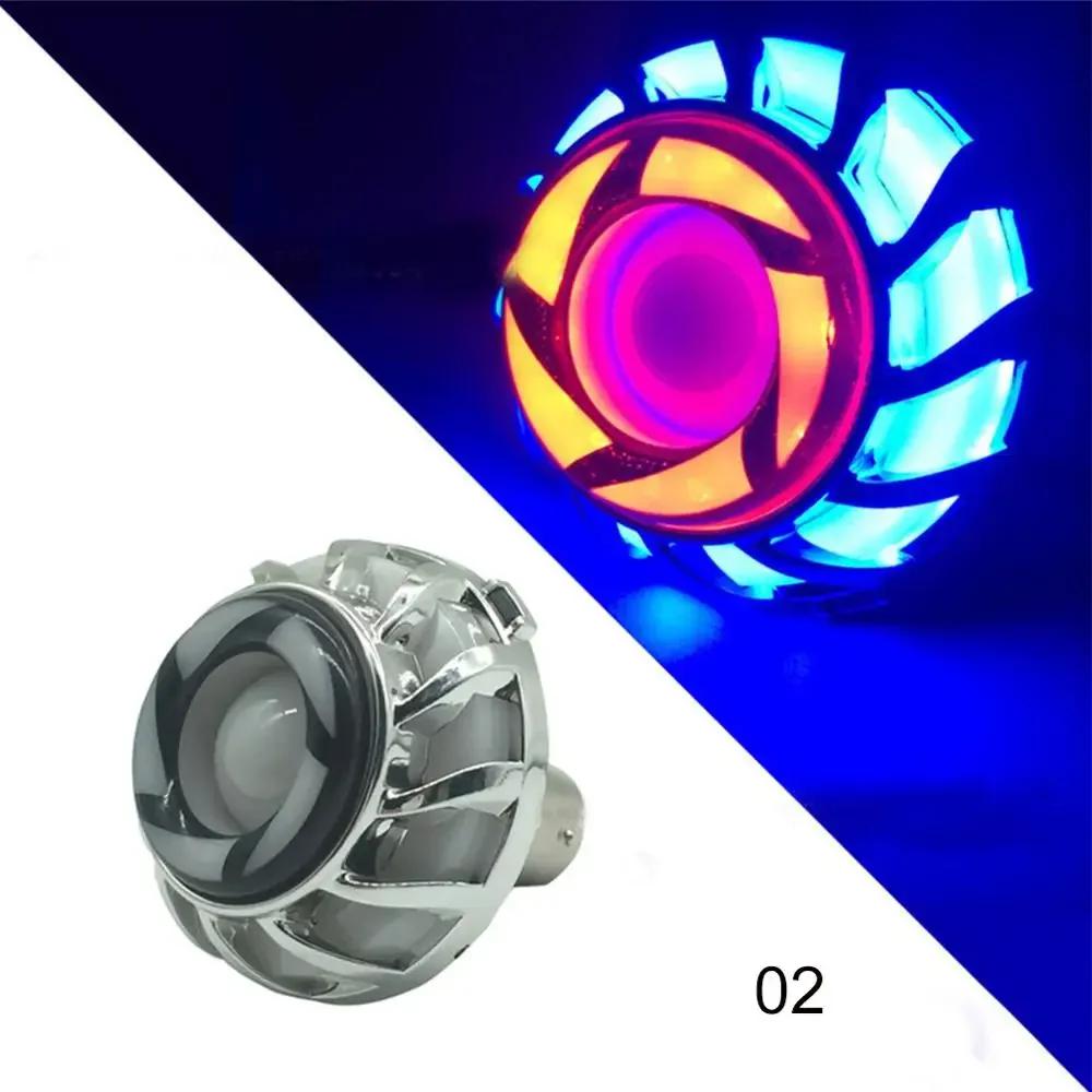 Universal Motorcycle Strobe Flash Light DC12V LED Motorbike Brake Rear Lamp Colorful Taillight Motorcycle Decoration Lamp