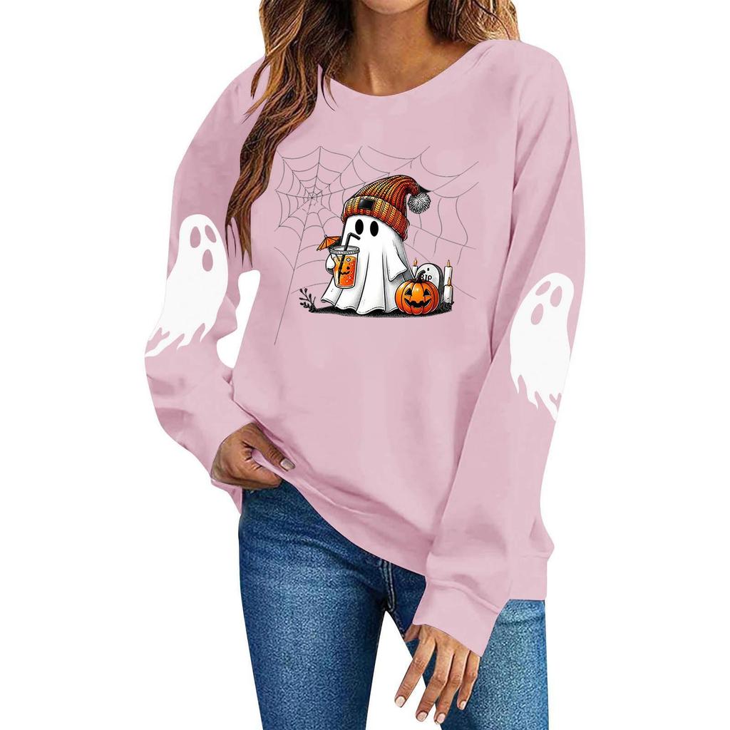 Women's Halloween Fashion Casual Pullover Hoodie
