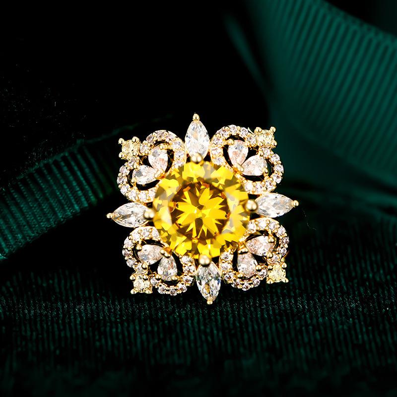 Senior Brooches Flower Leaf Brooch Pins for Women Suit Pendant  Fashion Brooches Jewelry