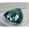 Natural Bluish Green Tourmaline Trillion Cut 20-22 Ct Stunning Gemstone