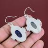 Lapis Lazuli Earrings Genuine Gemstone Earring Handmade Jewelry 925 Sterling Silver Earring Very Pretty Dangle Drop Earring Gifts For Mother