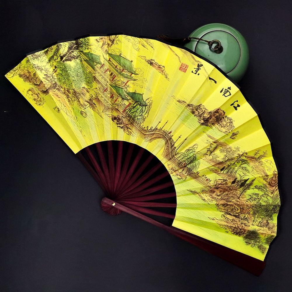 

Photo Prop Tool Wedding Party Chinese Style Home Decoration Folding Fan Handle Hand Fan Fan Crafts