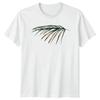 Watercolor Palm Leaf Tropical Botanical Womens T-Shirt Boho Nature Gift For Her