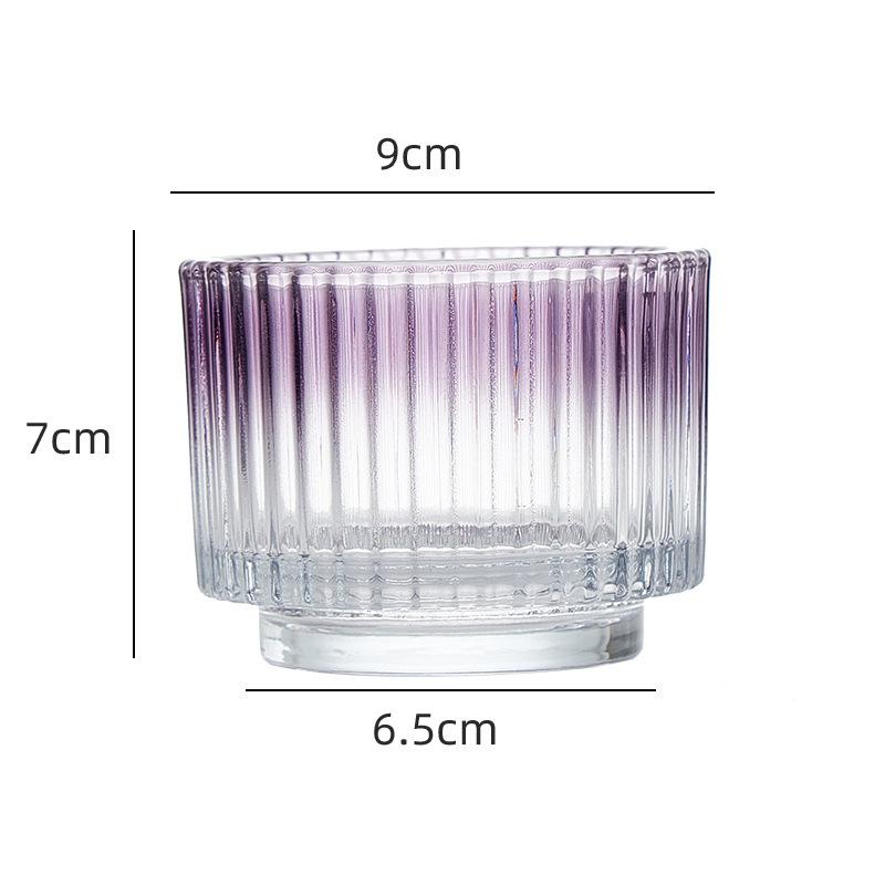 Color-Changing Nordic Glass Candle Holder & Diffuser