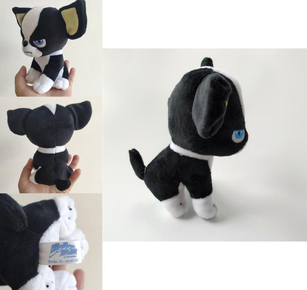 Super Soft Jojo's Bizarre Adventure Golden Wind Dog Iggy Plush Toy For Collectors And Kids
