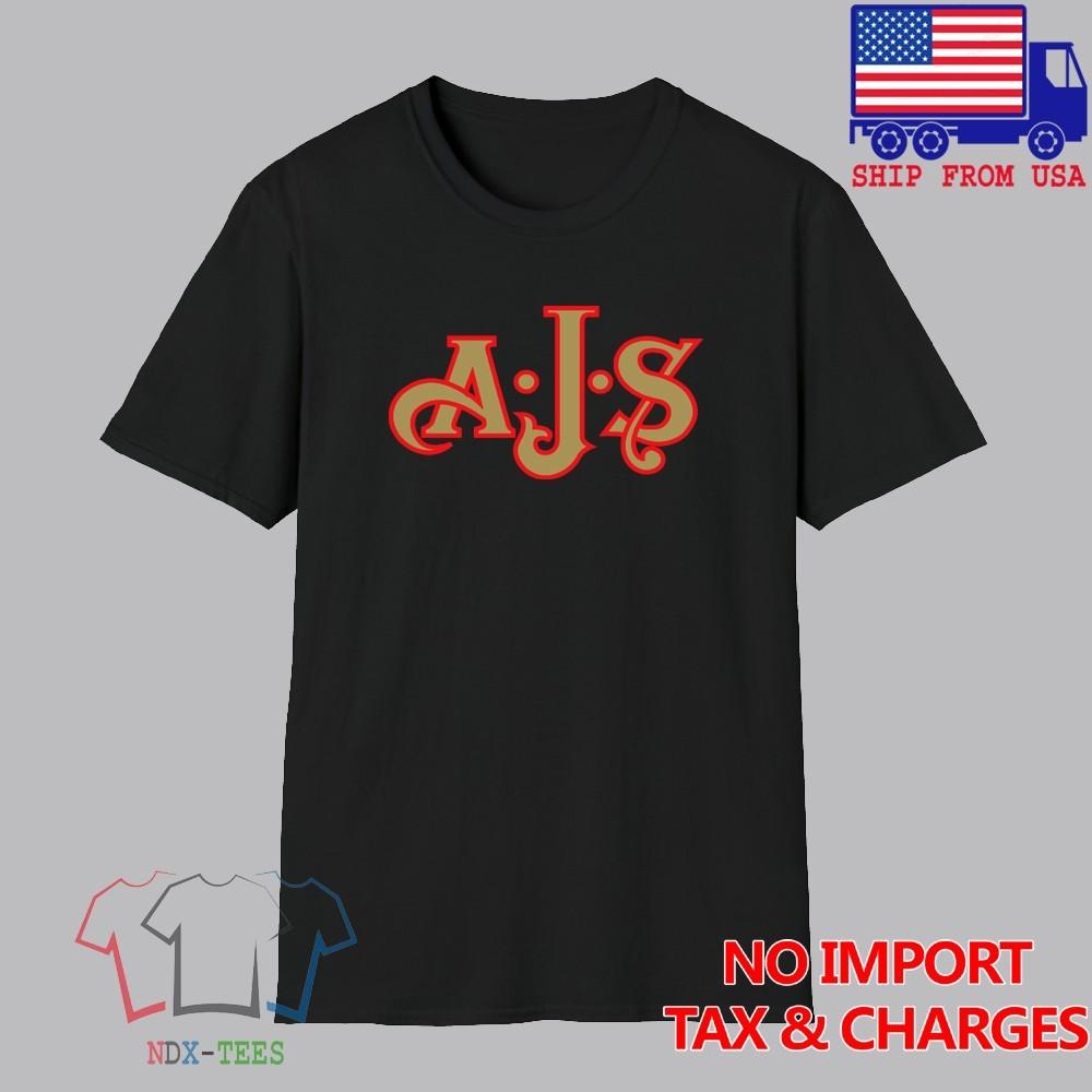 A.J.S Motorcycle Men#039;s Black Size Unisex T-Shirt