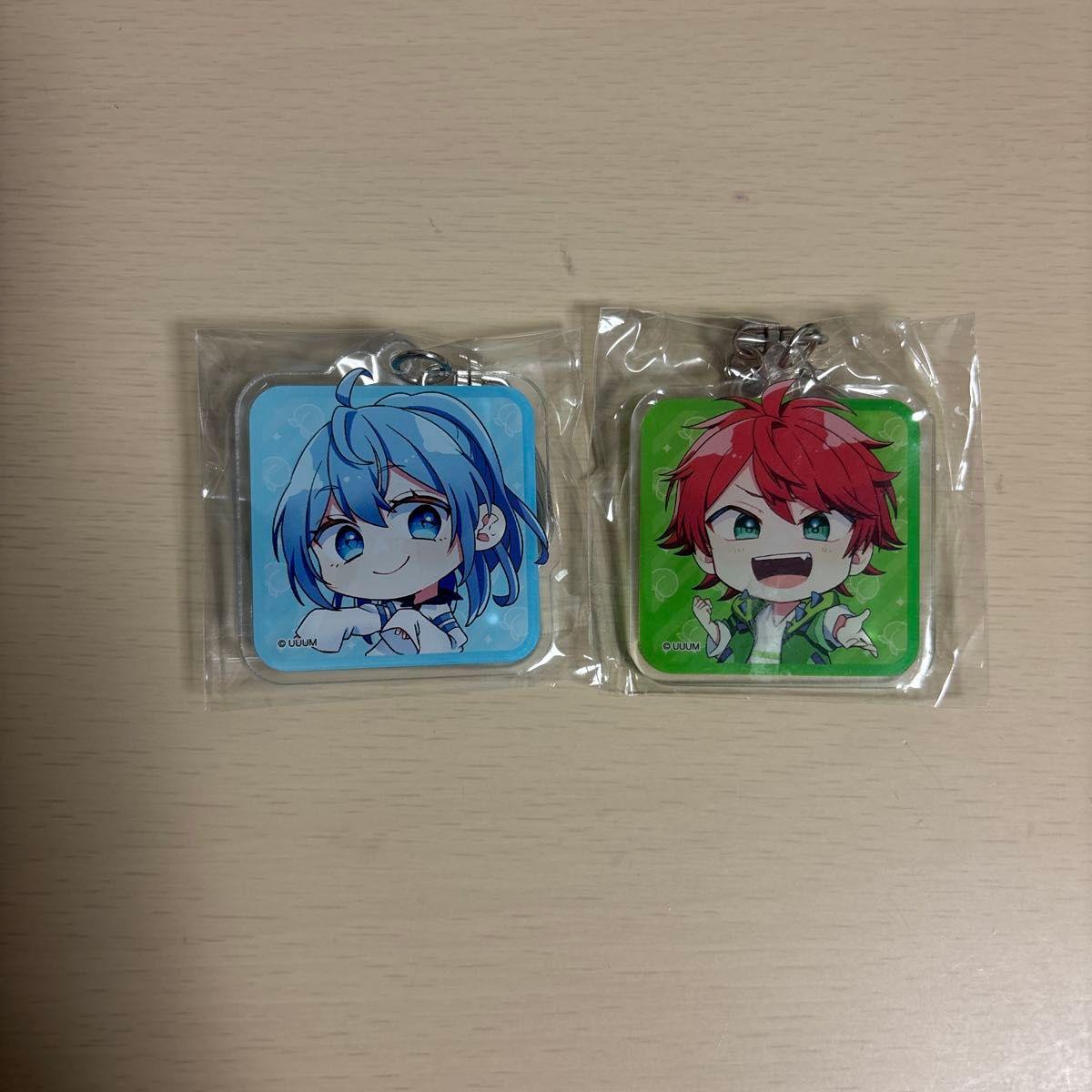 Used Colorful Peach 2023 Acrylic Keychain Luna Japapa
