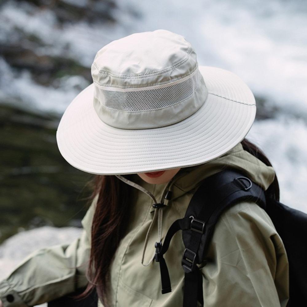 Adjustable Sunscreen Hat Anti-UV Beach Hat Fashion Visor Cap  Gift