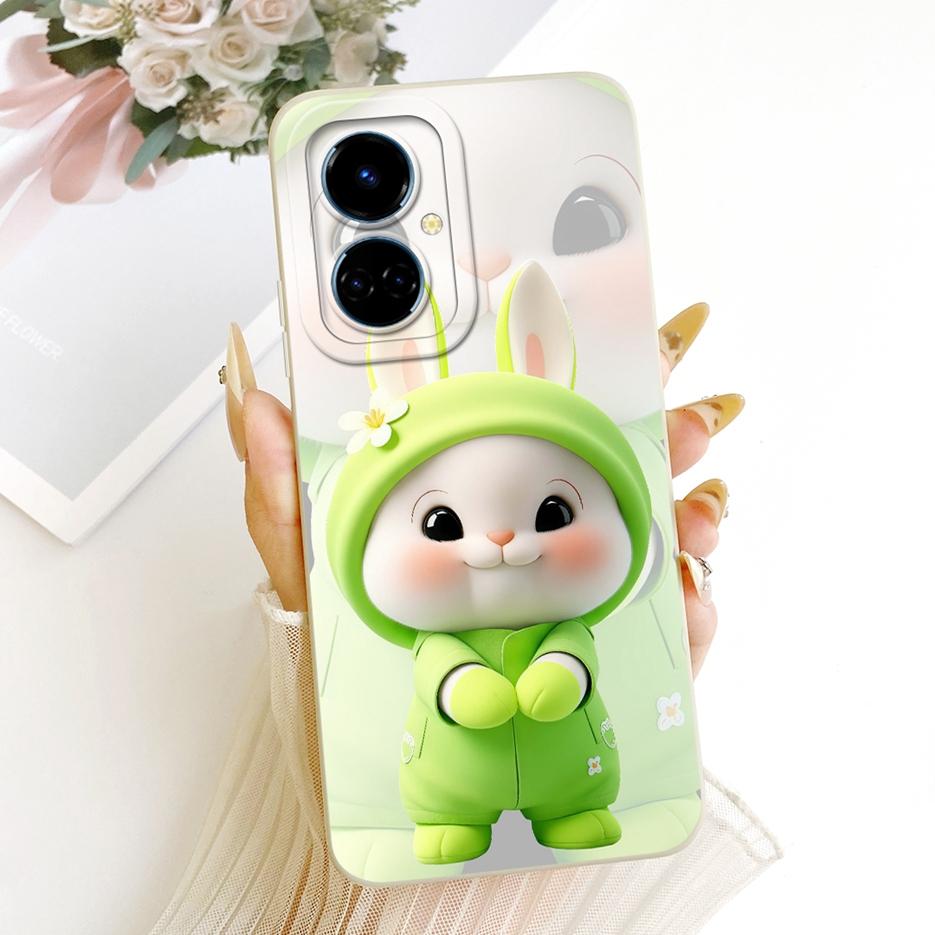 For Tecno Camon 19 Pro 5G Case CI7n Cute Rabbit Cartoon Cover Shockproof Phone Case For Tecno Camon 19 Neo Camon19 Pro Soft Bags