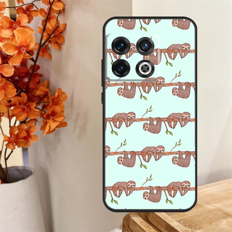 

Baby Sloth Funda For OnePlus 8T 10T 13 13R 12 12R 11 10 Pro OnePlus Nord 4 CE 2 3 Lite N30 N20 N10 Case OnePlus Nord N10