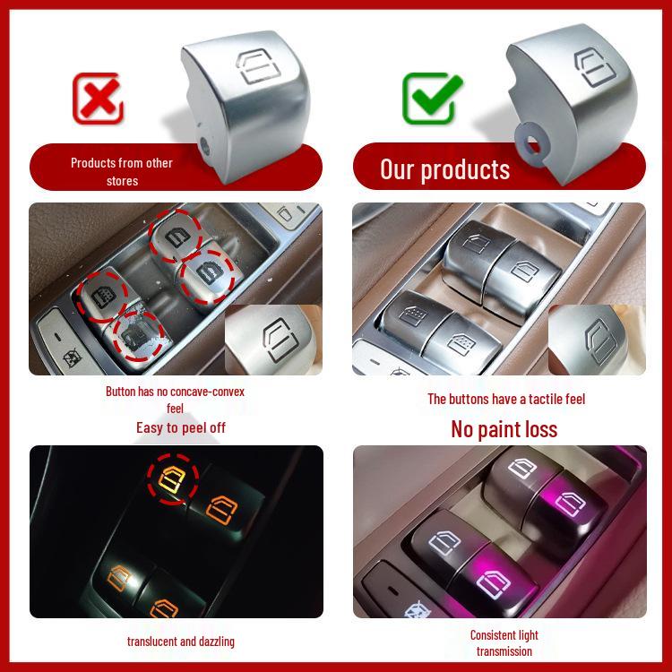 Mercedes-Benz W213 E-Class Window Lift Switch Button 2139054803