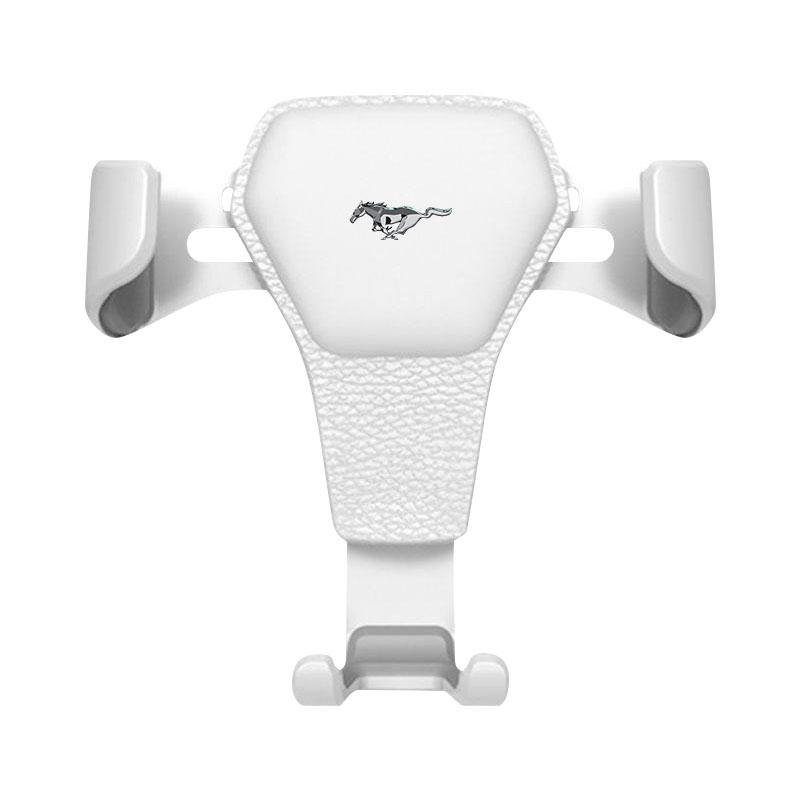 Car Badge Phone Holder Bracket Air Clip Mount Stand Accessories For Ford Focus Mk3 Fiesta Ranger Fusion Mondeo Mustang Fusion Kuga Ecosport