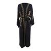 2022 Rayon Embroidered Beach Dress Cover-Up & Sun Protection Cardigan