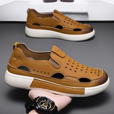 Meeste Välitingimustes Kalastuskingad Slip-On Jalutus-Spordijalatsid Meeste Vabaajajalatsid Hingavad Suvised Kingad Õõnsad Mokassiinid Tennised