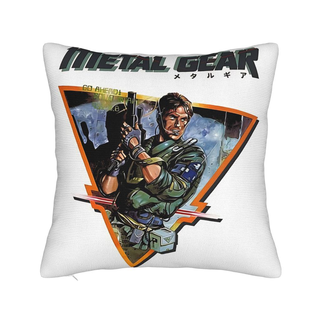 Kopie Von Mgs 2 Metal Gear Solid Raiden Negative Pillow Cover Funny Pillow Case For Living Room Bed Chair Comfy Pillowcases Gift