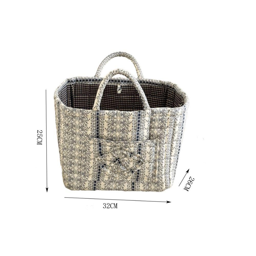 Boho Large Storage Basket Portable Foldable Laundry Baskets Multi-Use Lightweight Kids Laundry Hamper for Clothes Toys