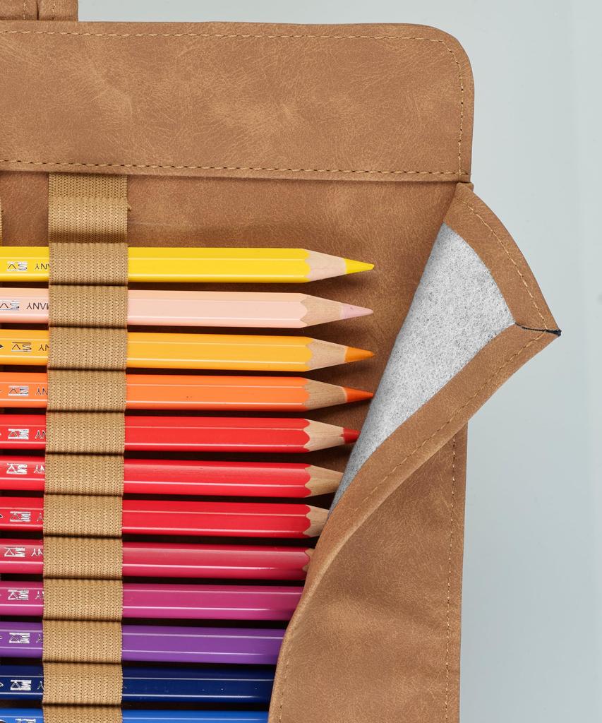 Art Graphic Brown Pencil Roll 180010 Faber-Castell &