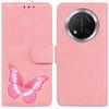 For Honor Magic7 Lite 5G/X9c 5G/X60 Pro 5G Stand Case PU Leather Phone Cover Butterfly Printed