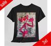 PINK PANTHER ROLIG GRAFISK T-SHIRT Unisex Tung Bomullstee