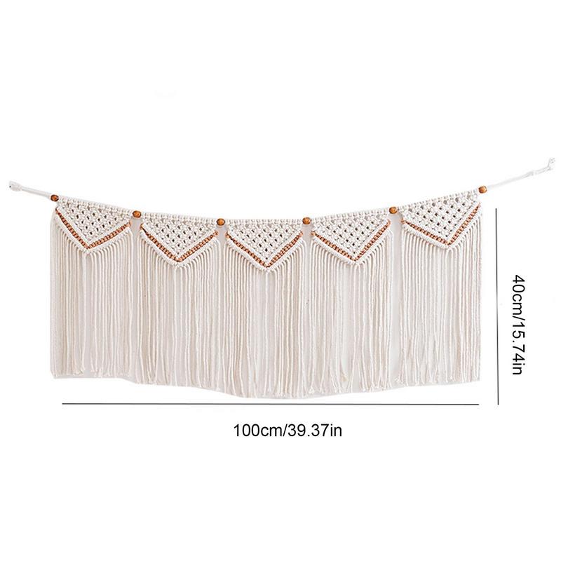 Large Macrame Wall Hanging Wide Bohemian Macrame Wall Decor Art Chic Woven Decoration Macrame Bedroom Living Room Decoration