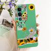 For Vivo Y31 5G Case V2521 Stylish Art Painted Cover Shockproof Soft TPU Phone Case For Vivo Y21d Y 21d VivoY31 5G Fundas Bumper