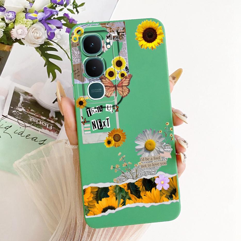 For Vivo Y31 5G Case V2521 Stylish Art Painted Cover Shockproof Soft TPU Phone Case For Vivo Y21d Y 21d VivoY31 5G Fundas Bumper