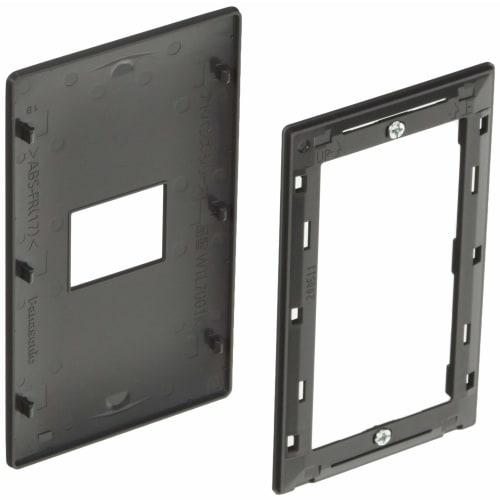 Panasonic Outlet Plate for 1 Matte Gray WTL7001HK