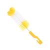 2PCS Home Spout Cup 360-degree Clean Sponge Rotating Bottle Brush Baby Nipple